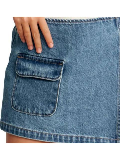 FALDA SHORT MEZCLILLA GRIS HOLLY LAND KIDS