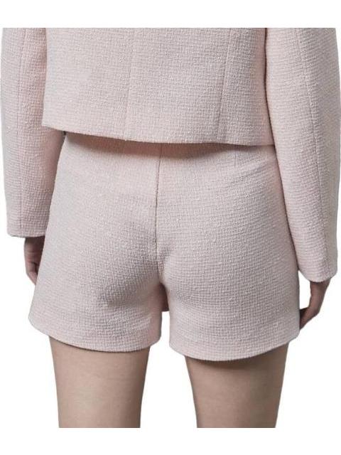 FALDA SHORT TEJIDA PALO DE ROSA HOLLY LAND