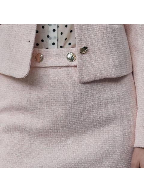 FALDA SHORT TEJIDA PALO DE ROSA HOLLY LAND