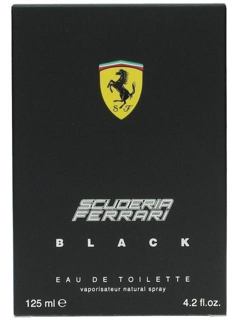 FERRARI SCUDERIA BLACK 125ML EAU DE TOILETTE PARA HOMBRE