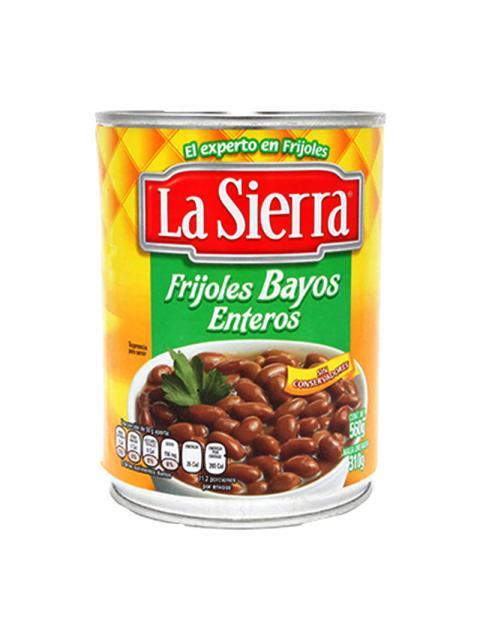 FRIJOLES ENTEROS BAYOS LA SIERRA 560 GR