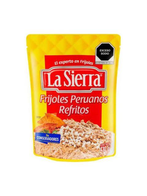 FRIJOLES REFRITOS PERUANOS LA SIERRA 430 GR