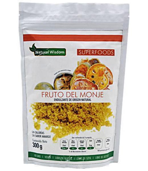 FRUTO DEL MONJE 300 G NATURAL WISDOM