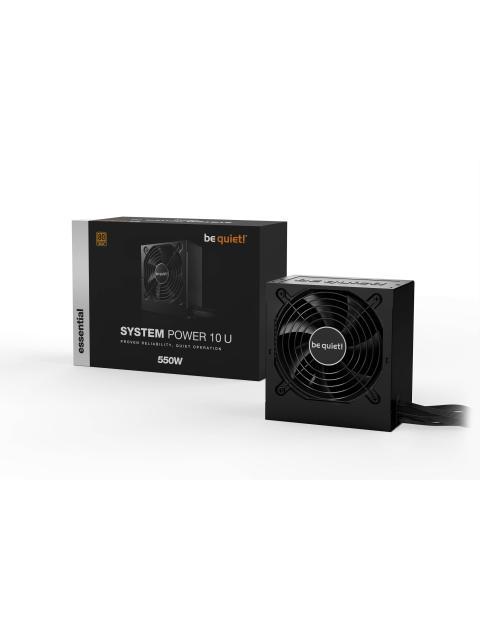 FUENTE DE PODER BE QUIET SYSTEM POWER 10 U 550W BN687 80P
