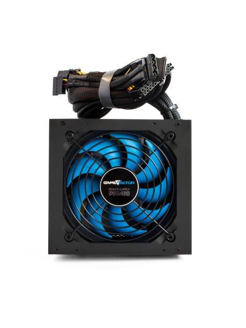 FUENTE DE PODER GAME FACTOR PSG400 400WATTS CERTIFICADA 80 PLUS BRONZE