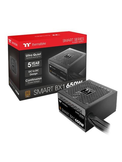 FUENTE DE PODER THERMALTAKE SMART BX1 80 PLUS BRONZE 24-PIN ATX 120MM 650W