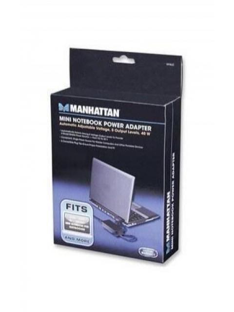 MANHATTAN CARGADOR UNIVERSAL PARA MINI LAPTOP 40W