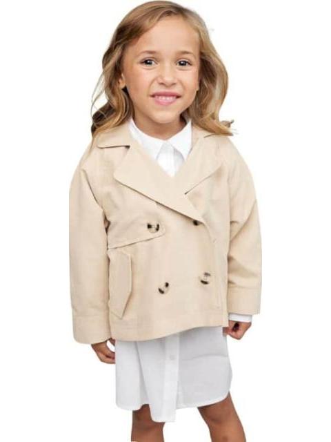 GABARDINA CORTA BEIGE HOLLY LAND KIDS