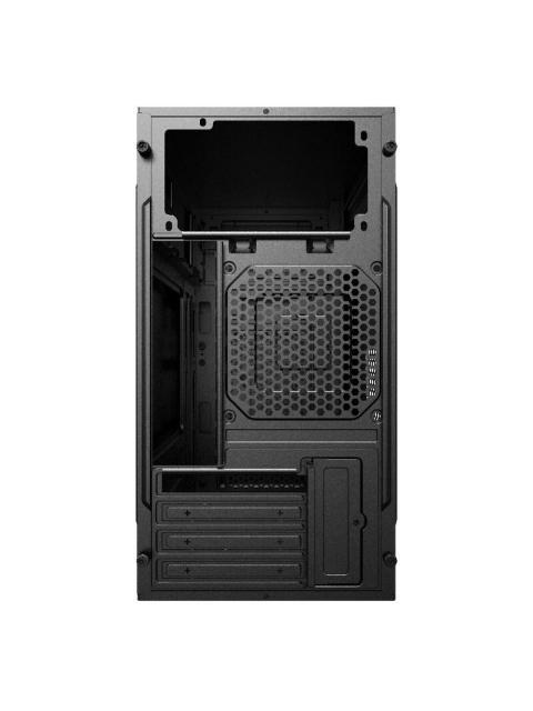 GABINETE ACTECK PERFORMANCE II GI215W CON VENTANA MICRO-TOWER MICRO-ATX-MINI ATX USB 2.0 CON FUENTE DE 500W SIN VENTILADORES INSTALADOS NEGRO