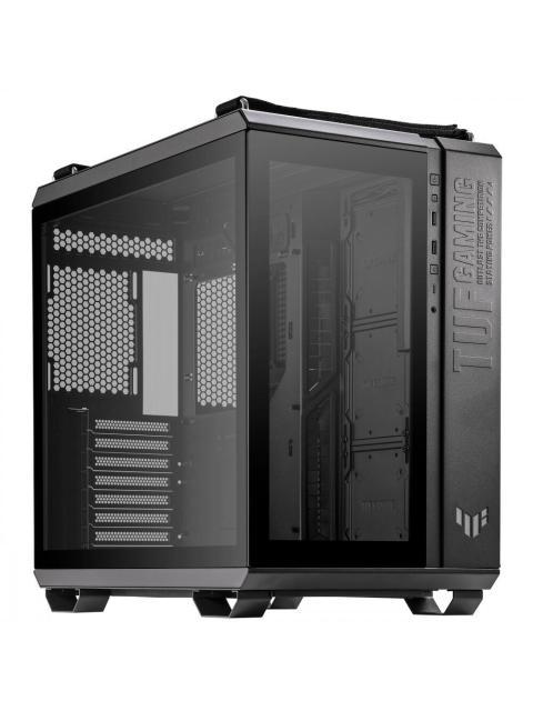 GABINETE ASUS TUF GAMING GT502 MIDI-TOWER ATX-MICRO-ATX-MINI-ITX USB 3.0 SIN FUENTE SIN VENTILADORES INSTALADOS NEGRO