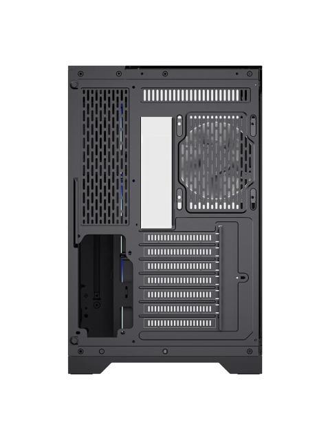 GABINETE BALAM RUSH TANK EXPERT CURVE 7400 MIDI-TOWER ATX-MICRO-ATX-MINI-ITX USB 2.0-3.0 SIN FUENTE 4 VENTILADORES INSTALADOS NEGRO