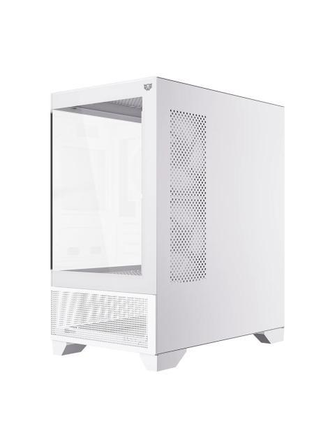 GABINETE BALAM RUSH TANK PERFORM 3200 MINI-TOWER MICRO-ATX-MINI-ITX USB 2.0-3.0 SIN FUENTE 3 VENTILADORES INSTALADOS BLANCO