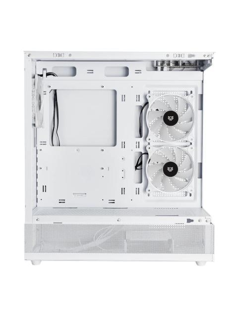GABINETE BALAM RUSH TANK SUPER 9200 TB MIDI-TOWER ATX-MICRO-ATX-MINI-ITX USB 2.0-3.0 SIN FUENTE 3 VENTILADORES INSTALADOS BLANCO