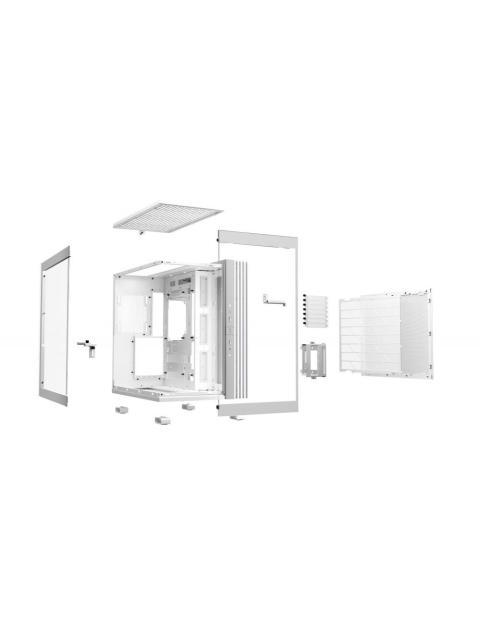GABINETE BE QUIET! LIGHT BASE 600 DX MIDI-TOWER ATX-MICRO-ATX-MINI-ITX USB 3.0 SIN FUENTE SIN VENTILADORES INSTALADOS BLANCO