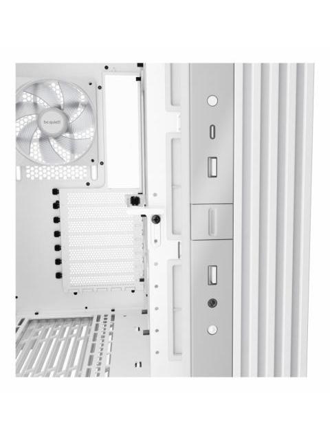 GABINETE BE QUIET! LIGHT BASE 600 DX MIDI-TOWER ATX-MICRO-ATX-MINI-ITX USB 3.0 SIN FUENTE SIN VENTILADORES INSTALADOS BLANCO