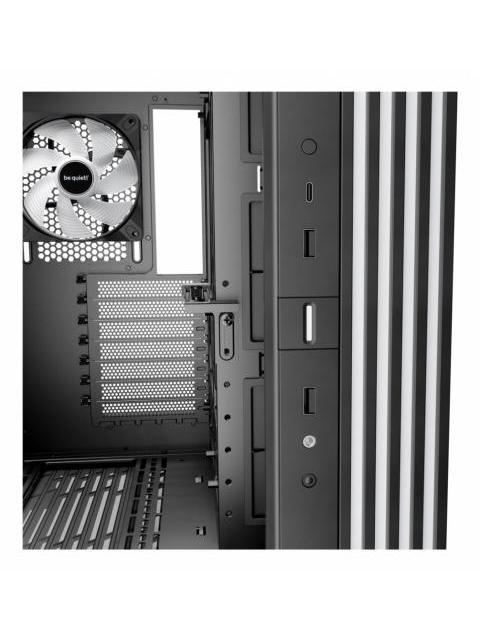 GABINETE BE QUIET! LIGHT BASE 600 LX MIDI-TOWER ATX-MICRO-ATX-MINI-ITX USB 3.0 SIN FUENTE 4 VENTILADORES INSTALADOS NEGRO
