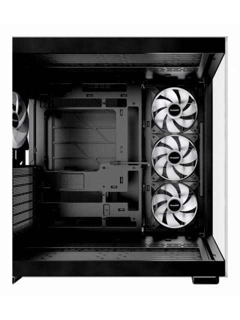 GABINETE BE QUIET! LIGHT BASE 600 LX MIDI-TOWER ATX-MICRO-ATX-MINI-ITX USB 3.0 SIN FUENTE 4 VENTILADORES INSTALADOS NEGRO