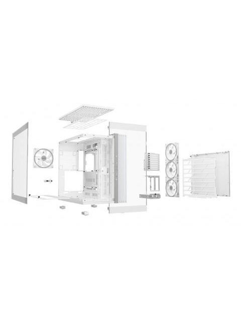 GABINETE BE QUIET! LIGHT BASE 900 DX FULL TOWER ATX-EATX-MICRO-ATX-MINI-ITX-SSI-CEB-XL-ATX USB 3.0 SIN FUENTE SIN VENTILADORES INSTALADOS BLANCO