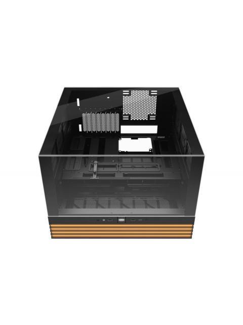 GABINETE BE QUIET! LIGHT BASE 900 DX FULL TOWER ATX-EATX-MICRO-ATX-MINI-ITX-SSI-CEB-XL-ATX USB 3.0 SIN FUENTE SIN VENTILADORES INSTALADOS NEGRO