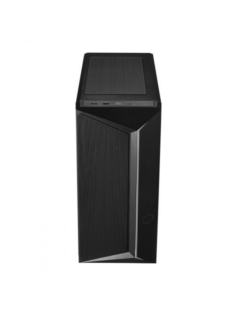 GABINETE COOLER MASTER CMP 510 CON VENTANA MIDI TOWER ATX-MICRO ATX-MINI-ITX USB 2.0 SIN FUENTE 3 VENTILADORES ARGB INSTALADOS NEGRO