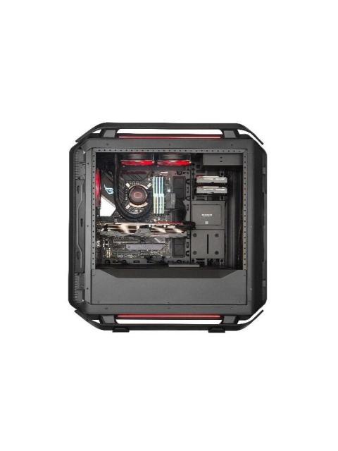 GABINETE COOLER MASTER COSMOS C700P CON VENTANA LED FULL-TOWER ATX-MICRO ATX-MINI-ITX USB 3.0 SIN FUENTE NEGRO