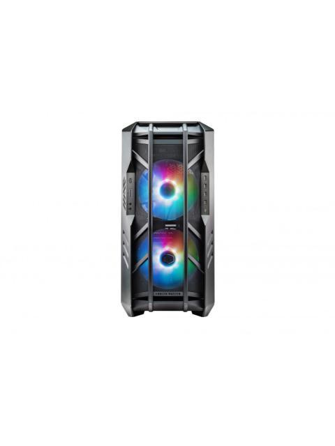 GABINETE COOLER MASTER HAF 700 FULL TOWER ATX-EATX-MICRO-ATX-MINI-ITX-SSI-CEB-SSI-EEB USB 3.0 SIN FUENTE 5 VENTILADORES INSTALADOS GRIS