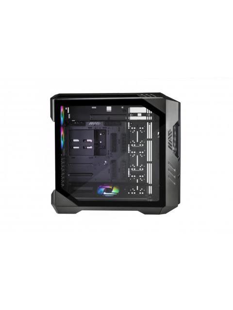 GABINETE COOLER MASTER HAF 700 FULL TOWER ATX-EATX-MICRO-ATX-MINI-ITX-SSI-CEB-SSI-EEB USB 3.0 SIN FUENTE 5 VENTILADORES INSTALADOS GRIS