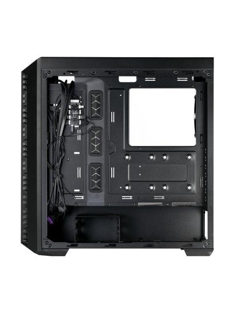 GABINETE COOLER MASTER MASTERBOX MB520 ARGB MIDI-TOWER ATX-EATX-MICRO-ATX-MINI-ITX-SSI-CEB USB 3.0 SIN FUENTE 4 VENTILADORES INSTALADOS NEGRO
