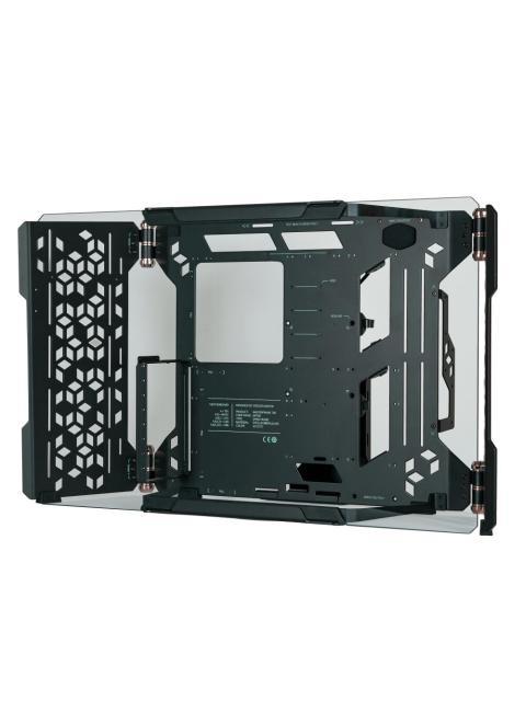 GABINETE COOLER MASTER MASTERFRAME 700 CON VENTANA FULL TOWER ATX-EATX-MICRO-ATX-MINI-ITX-SSI CEB-XL-ATX USB 3.1-3.2 SIN FUENTE SIN VENTILADORES INSTALADOS NEGRO
