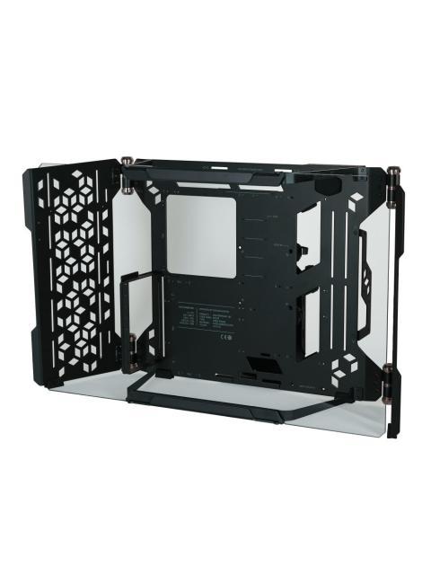 GABINETE COOLER MASTER MASTERFRAME 700 CON VENTANA FULL TOWER ATX-EATX-MICRO-ATX-MINI-ITX-SSI CEB-XL-ATX USB 3.1-3.2 SIN FUENTE SIN VENTILADORES INSTALADOS NEGRO