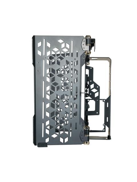 GABINETE COOLER MASTER MASTERFRAME 700 CON VENTANA FULL TOWER ATX-EATX-MICRO-ATX-MINI-ITX-SSI CEB-XL-ATX USB 3.1-3.2 SIN FUENTE SIN VENTILADORES INSTALADOS NEGRO