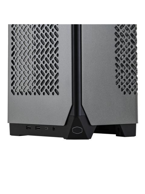 GABINETE COOLER MASTER NCORE 100 MAX SFF MINI-ITX USB 3.0 CON FUENTE DE 850W 1 VENTILADOR INSTALADO GRIS