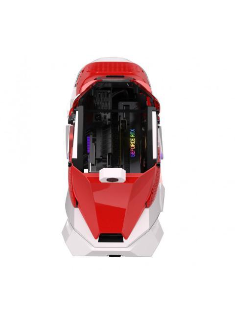 GABINETE COOLER MASTER SNEAKER X MINI TOWER MINI-ITX USB 3.0 INCLUYE FUENTE DE 850W ROJO