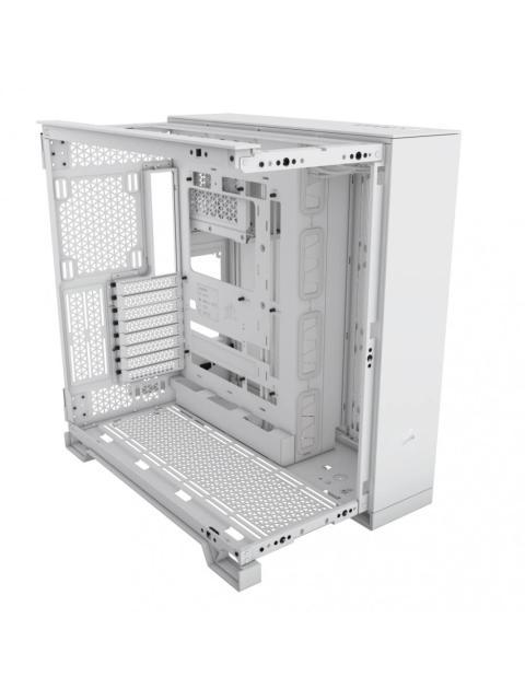GABINETE CORSAIR 6500X MIDI-TOWER ATX-EATX-MICRO-ATX-MINI-ITX USB 3.0 SIN FUENTE SIN VENTILADORES INSTALADOS BLANCO