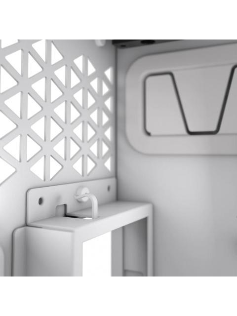 GABINETE CORSAIR 6500X MIDI-TOWER ATX-EATX-MICRO-ATX-MINI-ITX USB 3.0 SIN FUENTE SIN VENTILADORES INSTALADOS BLANCO