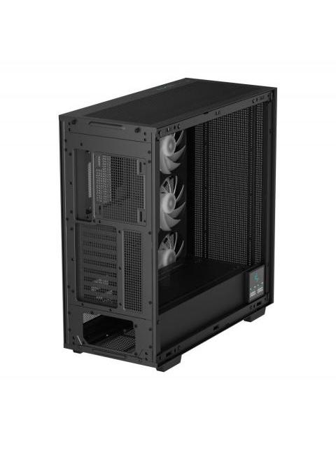 GABINETE DEEPCOOL RMORPHEUS COMPATIBILIDAD ATX; EATX GPU DE HASTA 480MM. INCLUYE 3 VENTILADORES ARGB 140 MM. CAPACIDAD 9 VENTILADORES DE 120MM O 140MM