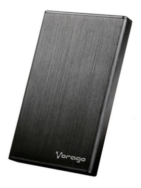 GABINETE DISCO DURO VORAGO AC-475885-1 2.5IN USB 2.0 NEG VC