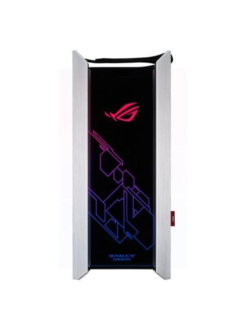 GABINETE GAMER ASUS ROG STRIX HELIOS GX601 ILUMINACION LED RGB ATX EATX SIN FUENTE 4 VENTILADORES INSTALADOS (4X 140MM) NEGRO
