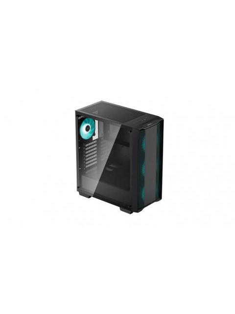 GABINETE GAMER DEEPCOOL CC560 + FUENTE DE PODER PK600D DE 600W (RCC560SIBKGAA4A1) COLOR NEGRO FORMATO MEDIA TORRE