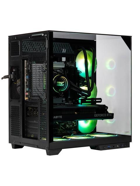 GABINETE GAMER ITX MICROATX ATX CRISTAL TEMPLADO 3 FRONTALES 1 POSTERIOR ARGB USB 3.0 X1 USB C X1 USB 1.1 X1 HD AUDIO X 1 NA0639