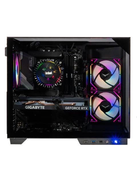 GABINETE GAMER ITX MICROATX ATX CRISTAL TEMPLADO VENTILADORES 2 FRONTALES 1 POSTERIOR ARGB USB 3.0 X1 USB C X1 USB 1.1 X1 HD AUDIO X1 NA0638