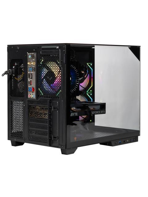 GABINETE GAMER ITX MICROATX ATX CRISTAL TEMPLADO VENTILADORES 2 FRONTALES 1 POSTERIOR ARGB USB 3.0 X1 USB C X1 USB 1.1 X1 HD AUDIO X1 NA0638