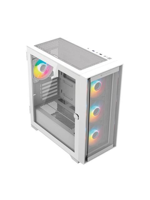 GABINETE GAMER MINI TORRE CARBONO TWIN MATE 6000 LEGEND SERIES