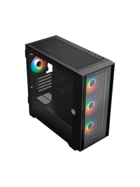 GABINETE GAMER MINI TORRE CARBONO TWIN MATE 8000 LEGEND SERIES
