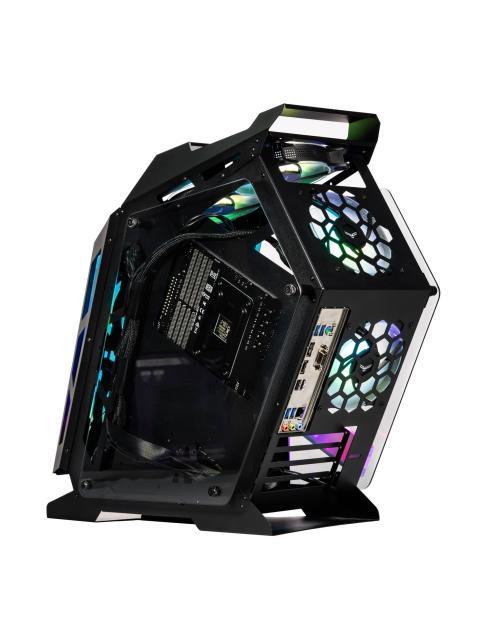 GABINETE GAMING ESPECIAL CON CRISTAL TEMPLADO ITX MICROATX VENTILADORES 2 FRONTALES 1POSTERIOR ARGB USB 3.0 X1 USB 1.1 X1 HD AUDIO X1 NA0641