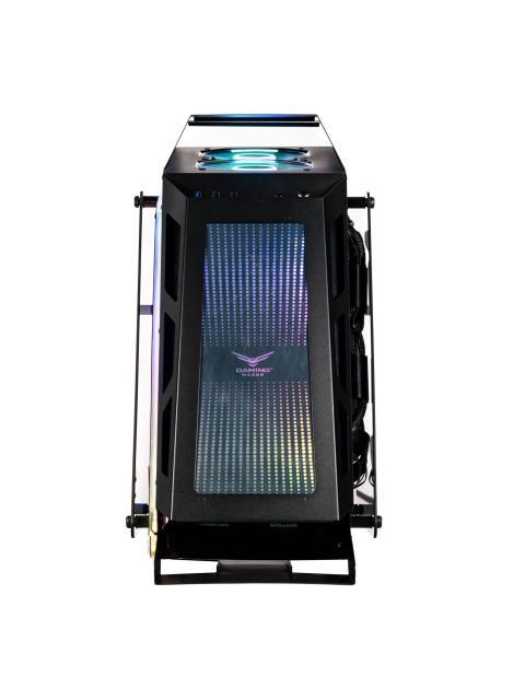 GABINETE GAMING ESPECIAL CON CRISTAL TEMPLADO ITX MICROATX VENTILADORES 2 FRONTALES 1POSTERIOR ARGB USB 3.0 X1 USB 1.1 X1 HD AUDIO X1 NA0641
