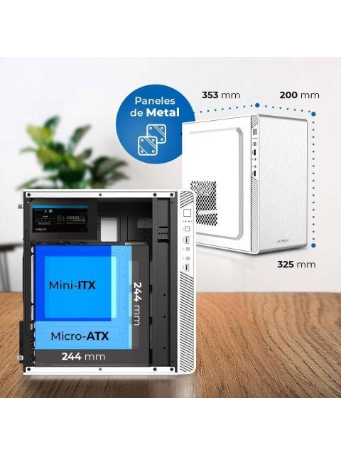 GABINETE MICRO TORRE PERFORMANCE II GI215F ESSENTIAL SERIES FACTOR MICRO ATX MINI ITX SOPORTE PARA VENTILADORES SUPERIOR 2X120MM NO INCLUIDOS 1X120MM