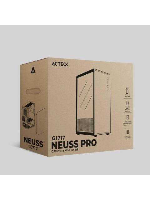 GABINETE MINI TORRE ACTECK NEUSS PRO GI717 ELITE SERIES