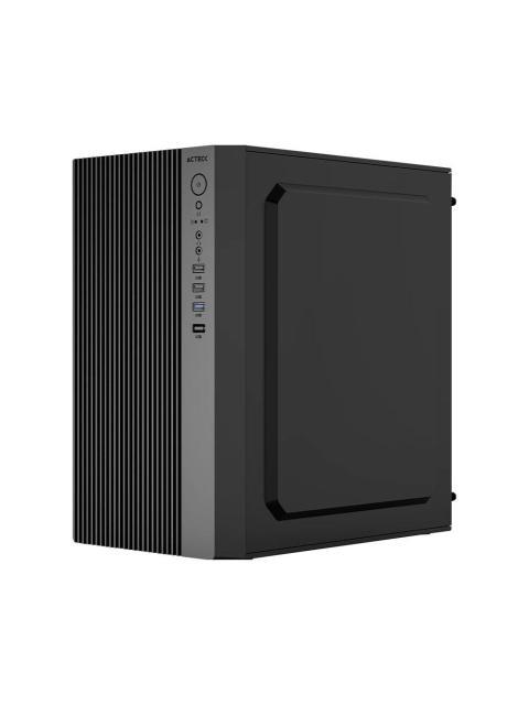 GABINETE MINI TORRE ACTECK ZENITH GI656 FACTOR MICRO ATX MINI ITX PUERTOS 2 USB 2.0 1 USB 3.0 PUERTO DUAL 3.5MM(AUDIO Y MICROFONO)