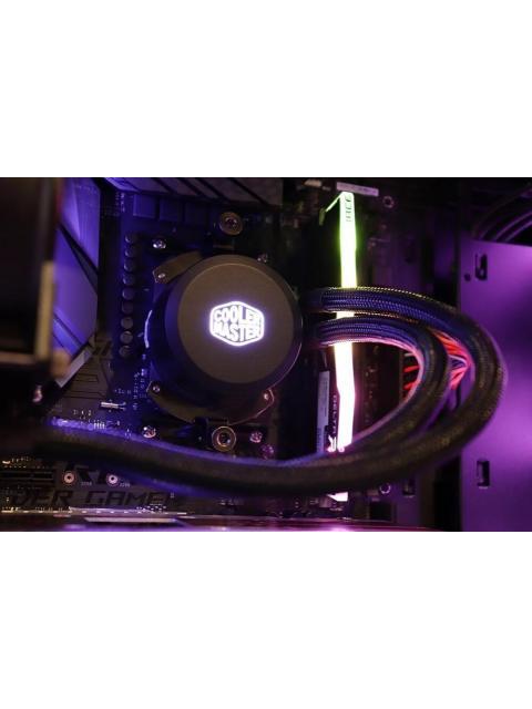 GABINETE NACEB HYDRA CON VENTANA RGB FULL-TOWER ATX USB 2.0-3.0 SIN FUENTE 3 VENTILADORES RGB INSTALADOS NEGRO